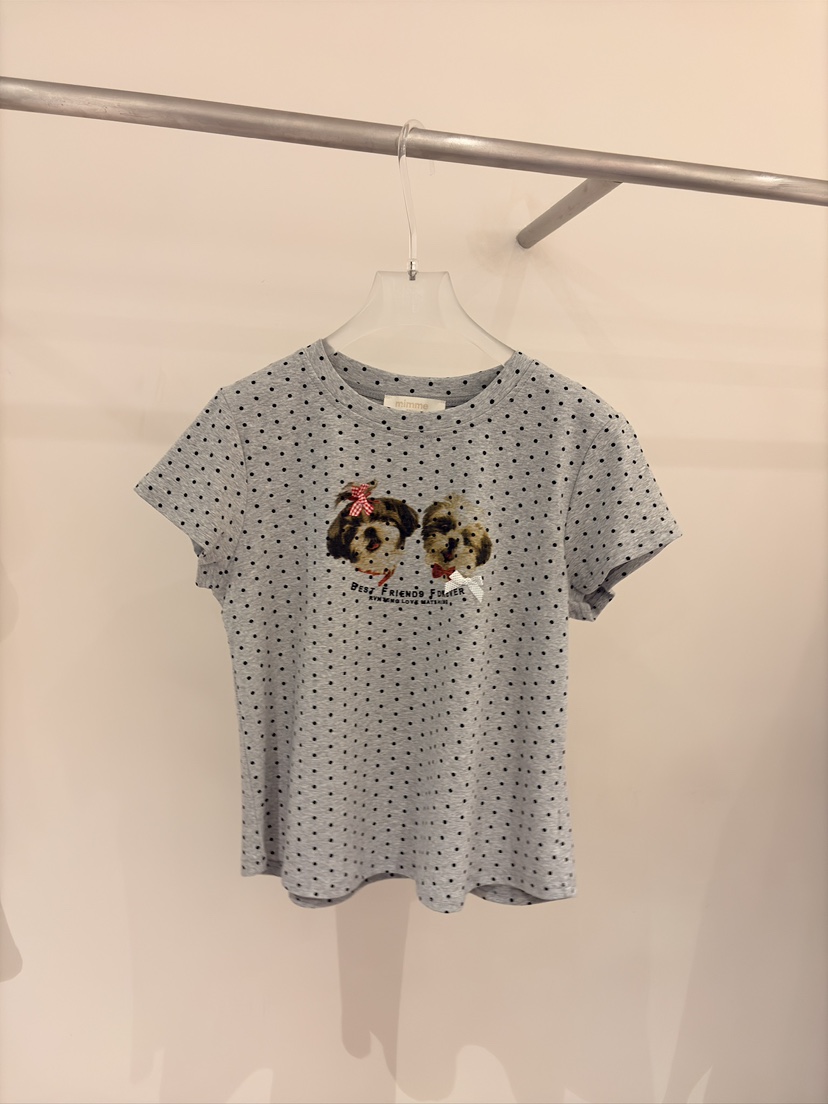 MIMME/LOOKK韓國代購女裝新款推薦真品熱賣26春夏休閑T恤MIMME/LOOKKT恤圖色2