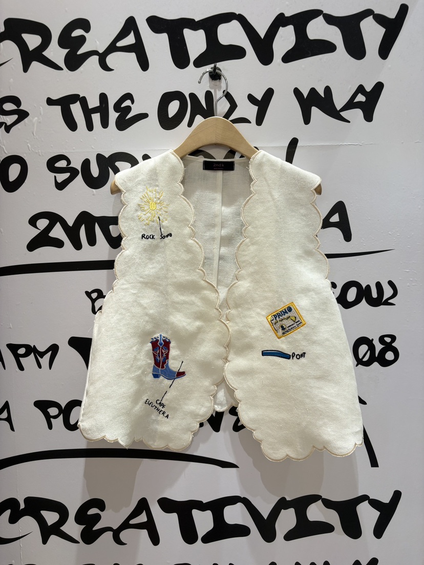 2ND K東大門直郵女裝新品人氣26春夏休閑職業熱賣時尚馬甲2ND K馬甲圖色3