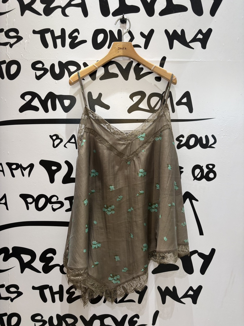 2ND K韓國代購女裝新品休閑26夏季職業時尚熱賣吊帶背心2ND K吊帶/背心圖色2