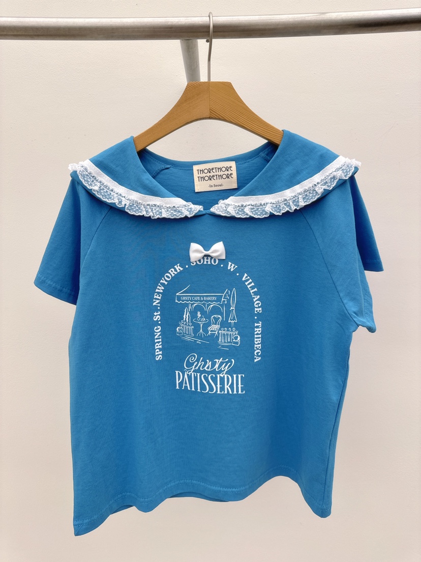 THORE韓國東大門直郵女士新品26夏季推薦熱賣休閑時尚T恤THORET恤圖色2