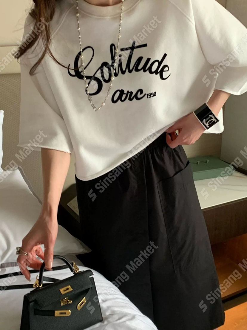 PRIVIE/H/LOW GAUGE韓國代購女裝新款真品26春夏熱賣T恤PRIVIE/H/LOW GAUGET恤圖色2