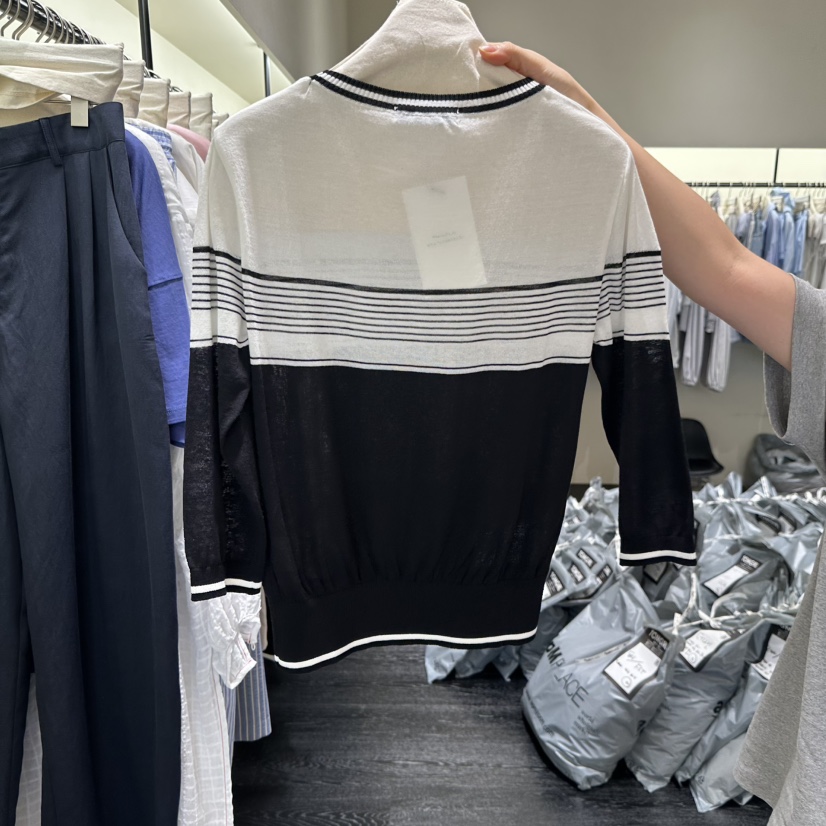 TOMGIRL韓國直郵女士新款26夏季人氣休閑26春夏熱賣針織衫TOMGIRL針織衫