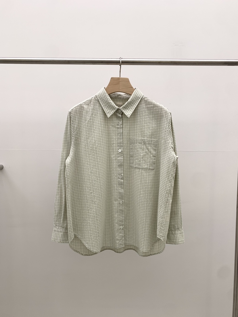 LEGACY BONE韓國東大門直郵女士新品人氣襯衫蕾絲衫格子LEGACY BONE襯衫/蕾絲衫圖色2