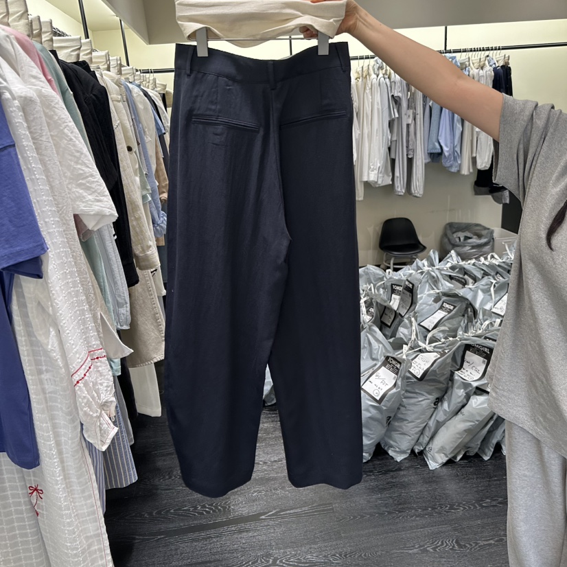 TOMGIRL韓國代購女士新款26春夏真品時尚熱賣人氣休閑休閑褲TOMGIRL休閑褲