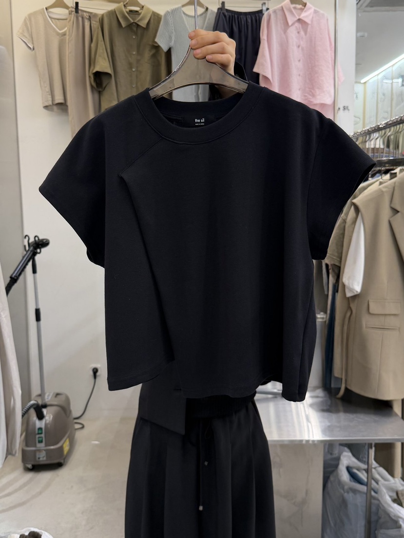 THE SIL韓國直郵女士新品推薦休閑時尚真品26春夏人氣T恤THE SIL/1 2ILLYT恤圖色2