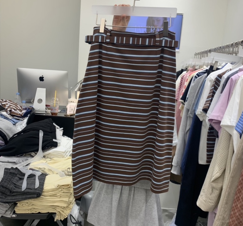 J CRANE-A東大門實拍女裝新款時尚職業熱賣套裝套裝條紋J CRANE套裝