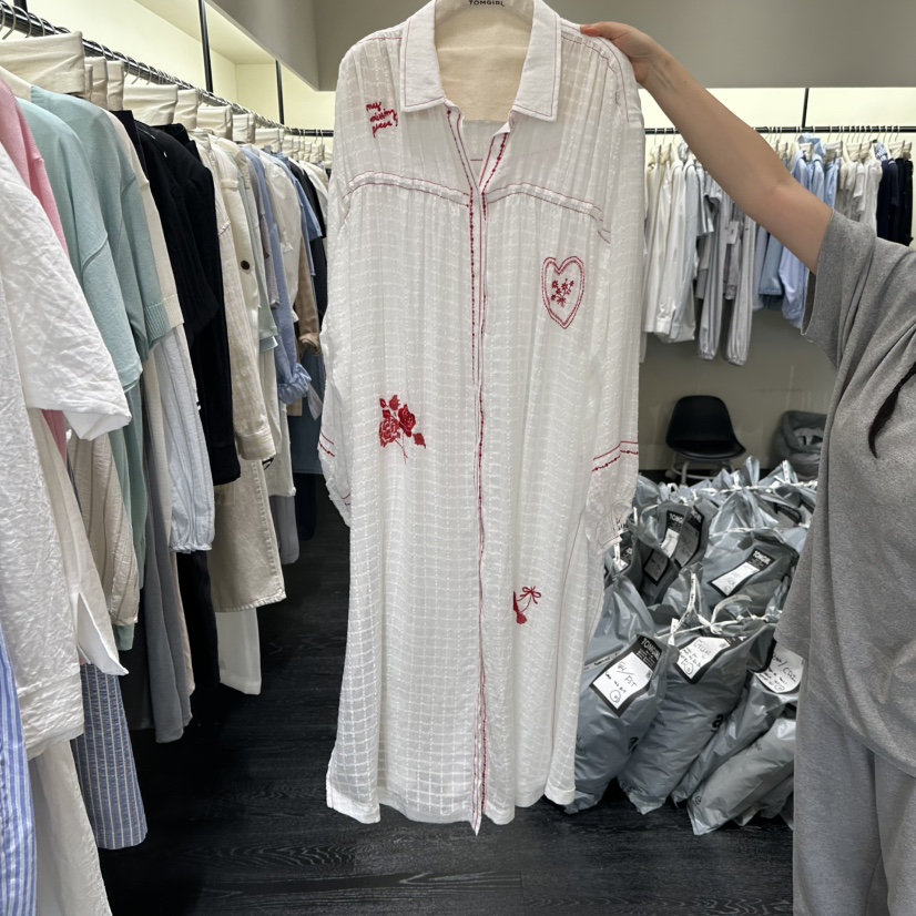 TOMGIRL韓國東大門直郵女士新品熱賣推薦職業休閑26夏季連衣裙TOMGIRL連衣裙圖色1