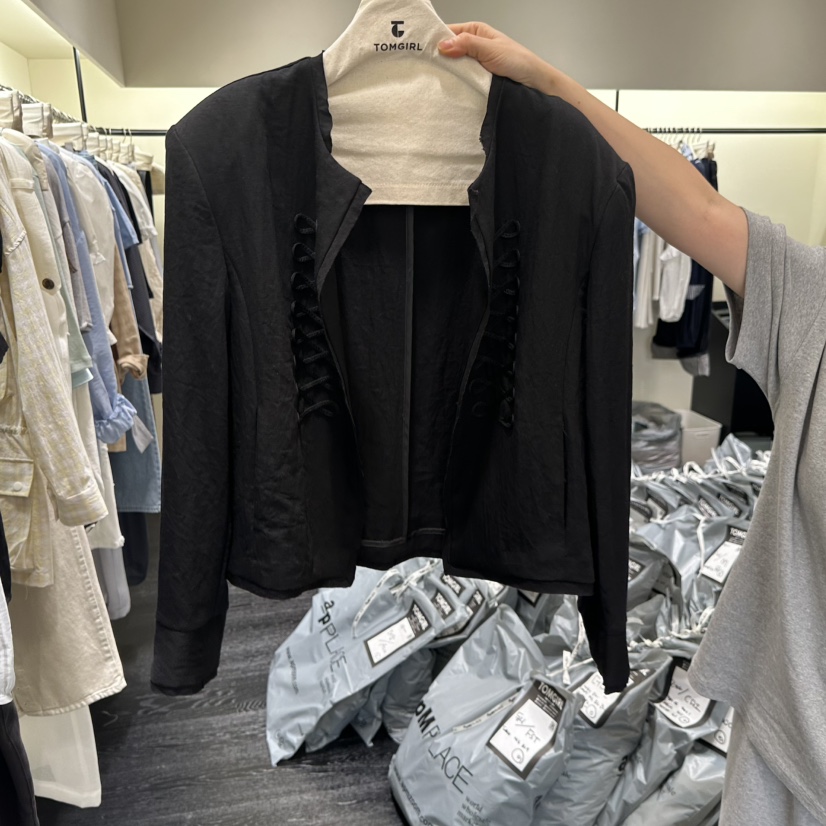 TOMGIRL東大門直郵女裝新款時尚人氣真品職業26春夏熱賣夾克TOMGIRL夾克圖色2