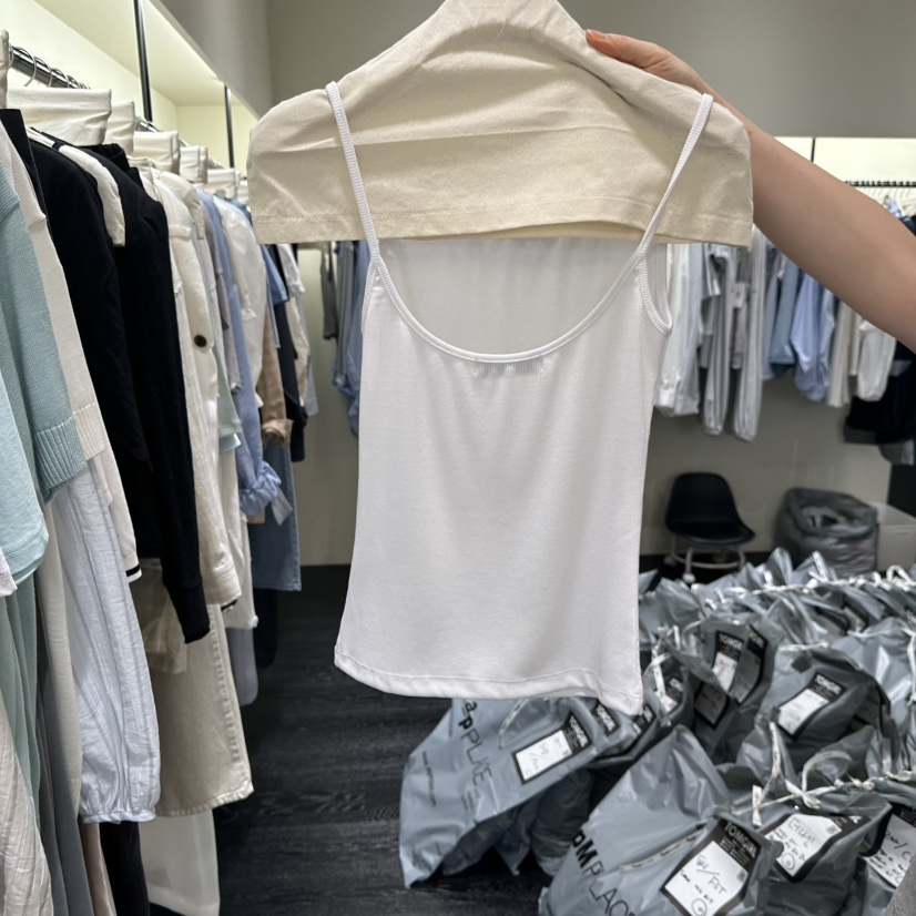 TOMGIRL東大門實拍女裝新品熱賣26春夏職業真品時尚吊帶背心TOMGIRL吊帶/背心