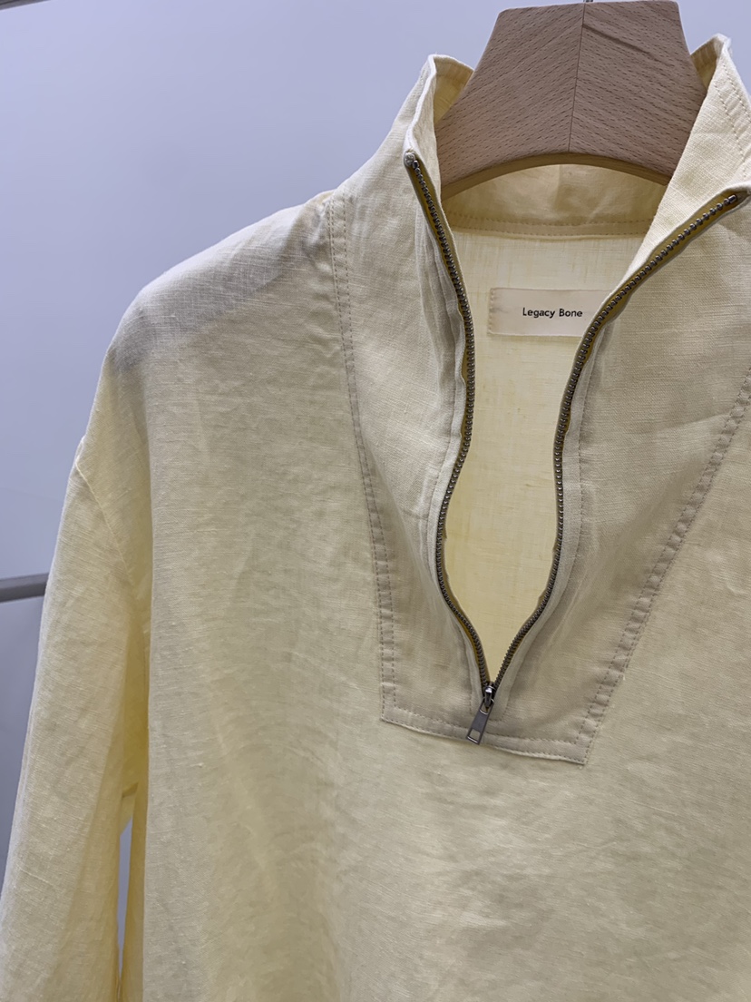 LEGACY BONE東大門實拍女士新款職業26春夏襯衫蕾絲衫高領LEGACY BONE襯衫/蕾絲衫