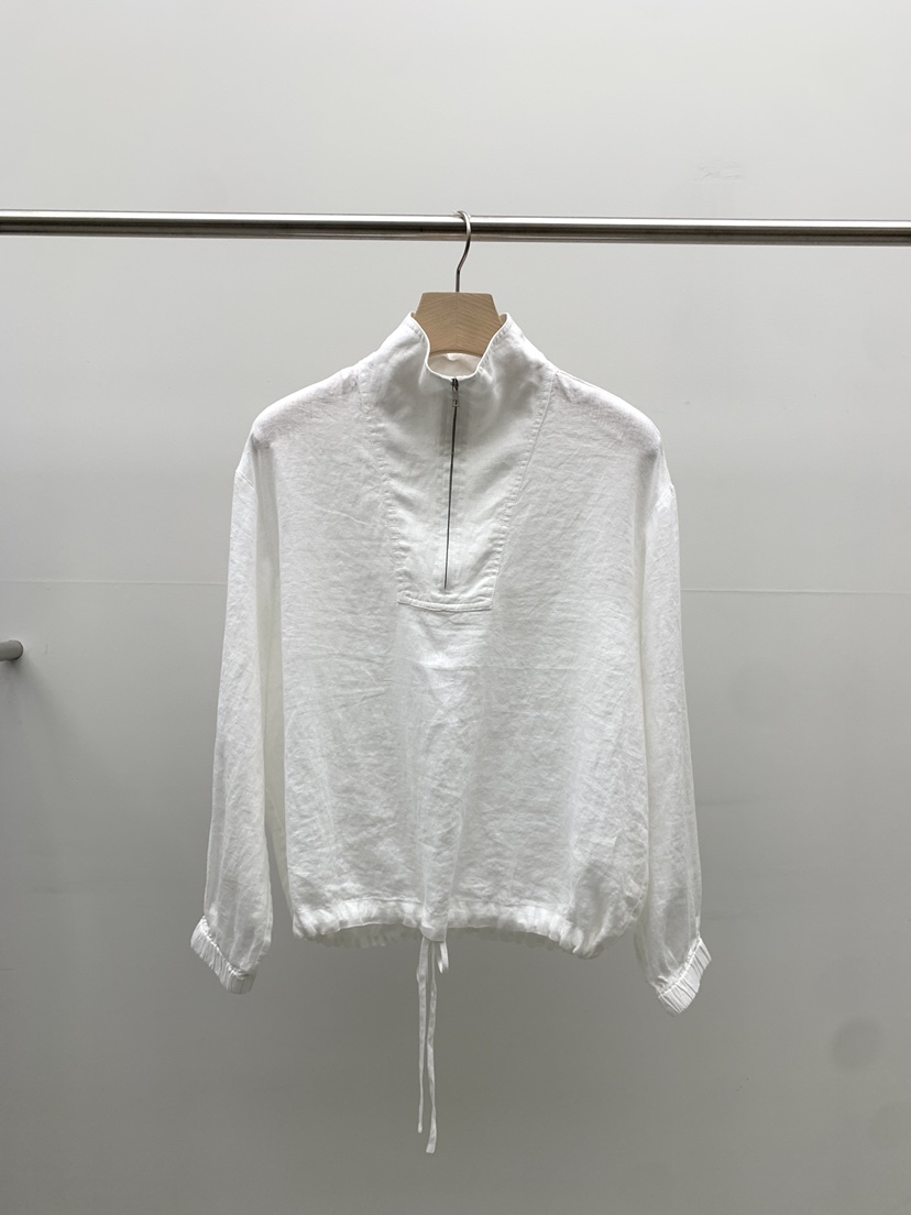 LEGACY BONE東大門實拍女士新款職業26春夏襯衫蕾絲衫高領LEGACY BONE襯衫/蕾絲衫圖色1