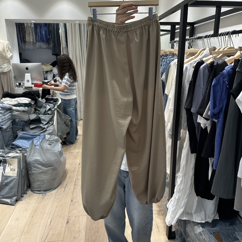 BRUNI/RICOTTA韓國直郵女裝新品推薦26春夏人氣26夏季休閑褲BRUNI/RICOTTA休閑褲