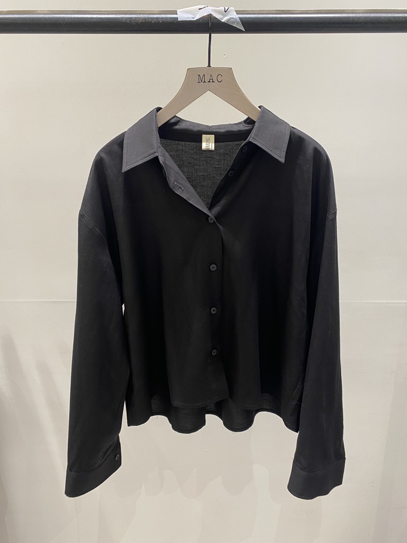 MAC韓國東大門直郵女士新款推薦26夏季休閑襯衫蕾絲衫亞麻THE FORWARD MAC襯衫/蕾絲衫圖色3