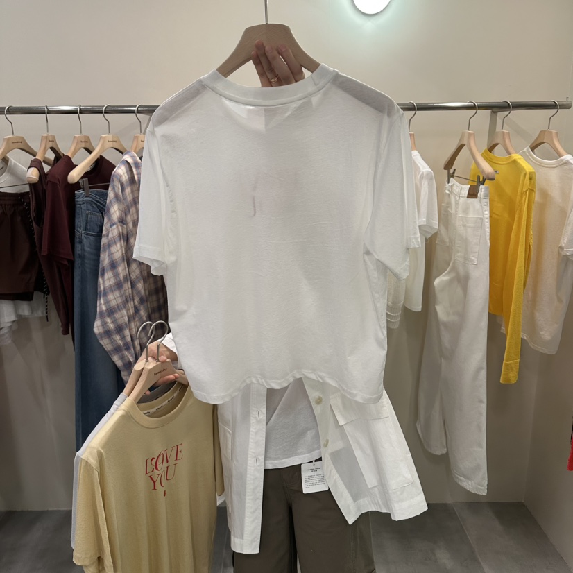 URBANSTORY/REMAKING韓國代購女士新品時尚26春夏人氣T恤Remaking/URBANSTORYT恤