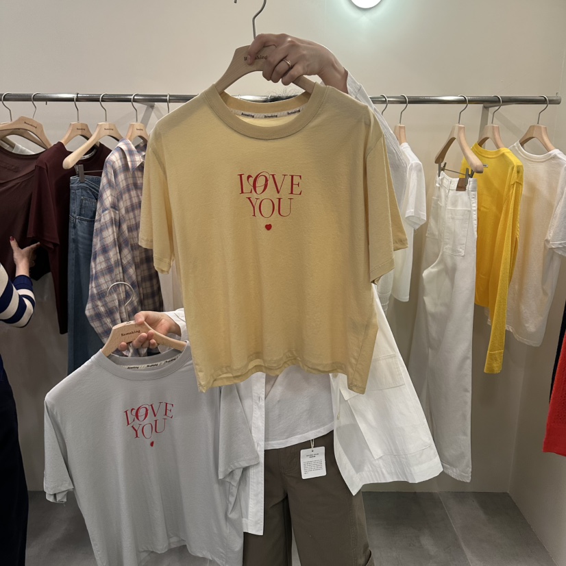 URBANSTORY/REMAKING韓國代購女士新品時尚26春夏人氣T恤Remaking/URBANSTORYT恤圖色2