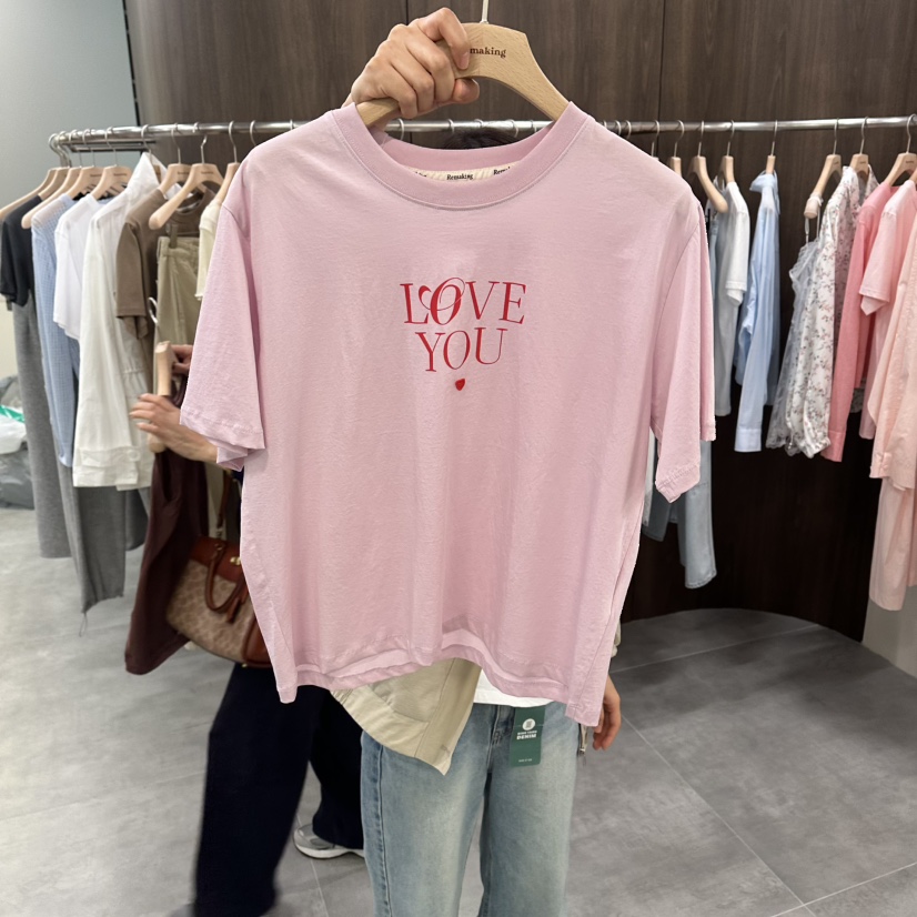 URBANSTORY/REMAKING韓國代購女士新品時尚26春夏人氣T恤Remaking/URBANSTORYT恤圖色4