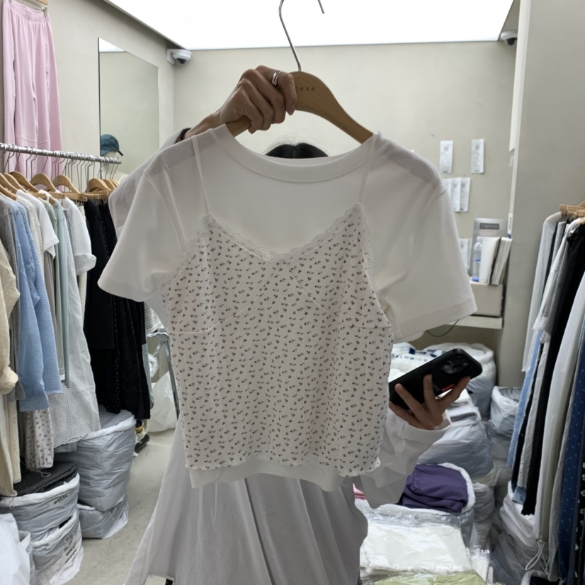 BREEZE韓國直郵女士新品職業熱賣休閑26春夏吊帶背心不含內搭BREEZE吊帶/背心圖色1