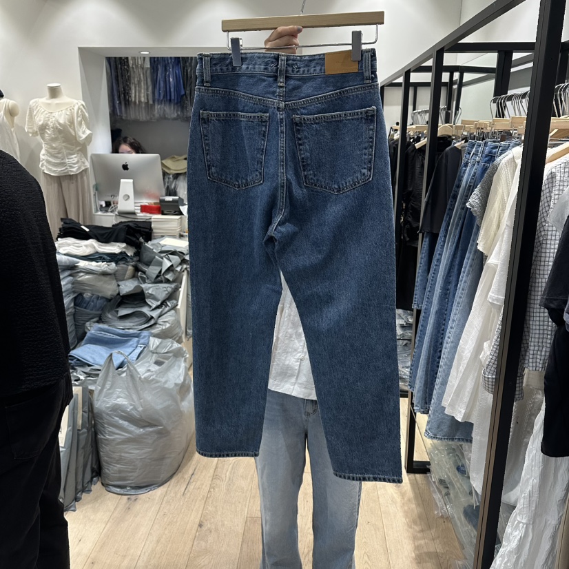 BRUNI/RICOTTA東大門實拍韓國女裝新品休閑推薦熱賣牛仔褲BRUNI/RICOTTA牛仔褲