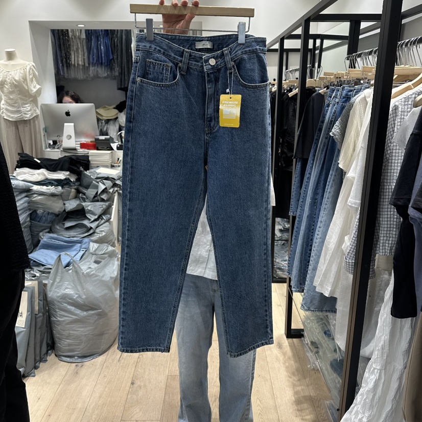 BRUNI/RICOTTA東大門實拍韓國女裝新品休閑推薦熱賣牛仔褲BRUNI/RICOTTA牛仔褲圖色1