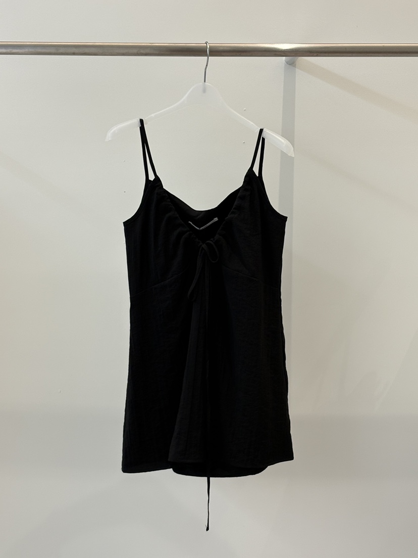 THERE東大門實拍韓國女裝新品休閑人氣職業26夏季吊帶背心雪紡THERE吊帶/背心圖色2