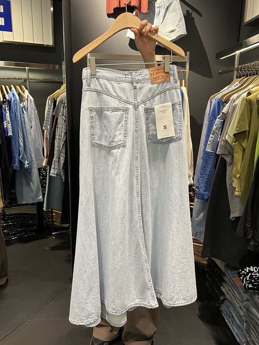 EL BOSQUE韓國東大門直郵女士新品職業人氣26夏季熱賣長裙EL BOSQUE長裙