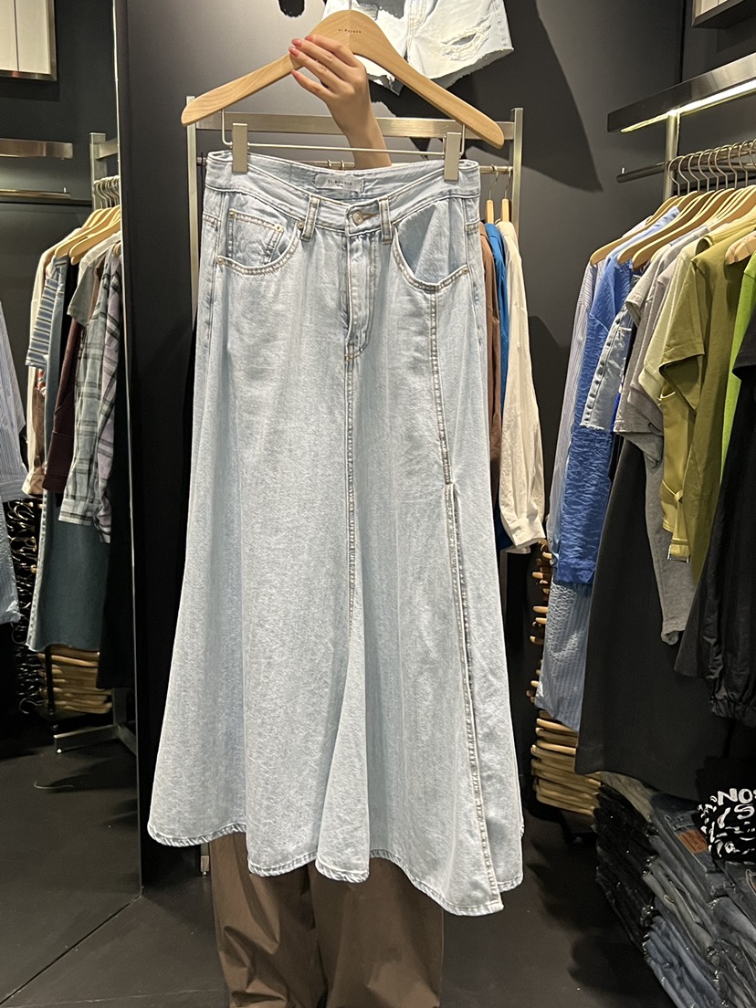 EL BOSQUE韓國東大門直郵女士新品職業人氣26夏季熱賣長裙EL BOSQUE長裙圖色1