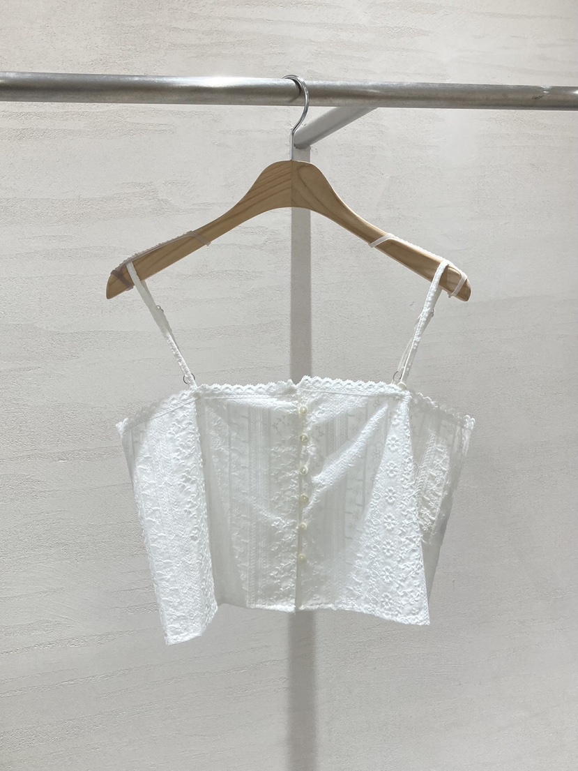 ROUGH韓國直郵實拍女裝新品時尚職業人氣休閑26春夏吊帶背心ROUGH吊帶/背心圖色1