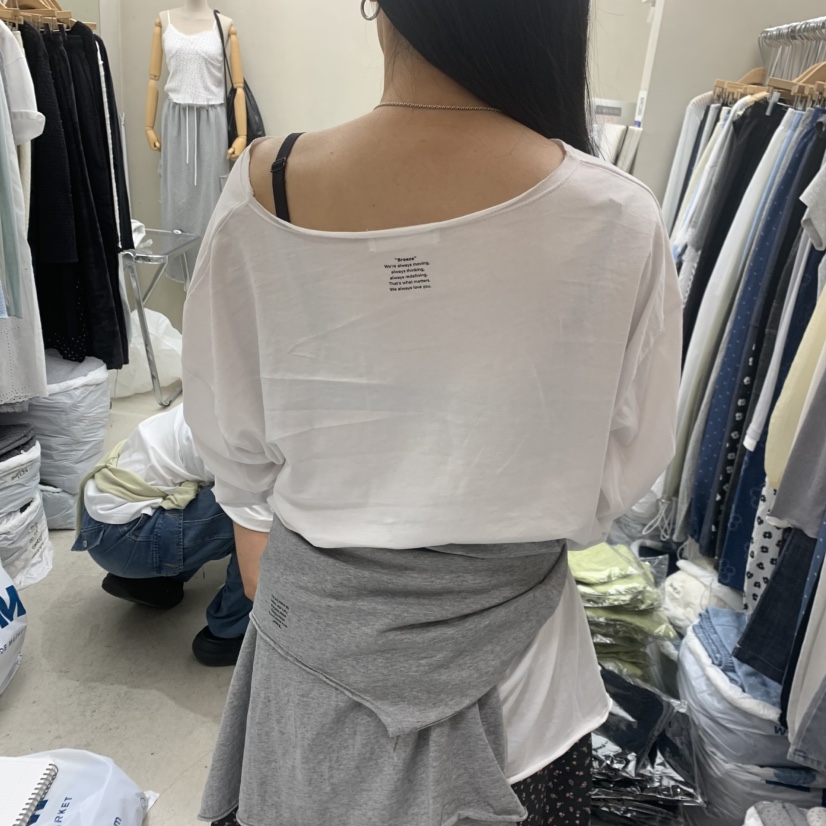 BREEZE韓國東大門代購女士新款休閑時尚26夏季職業長袖T恤BREEZE長袖T恤