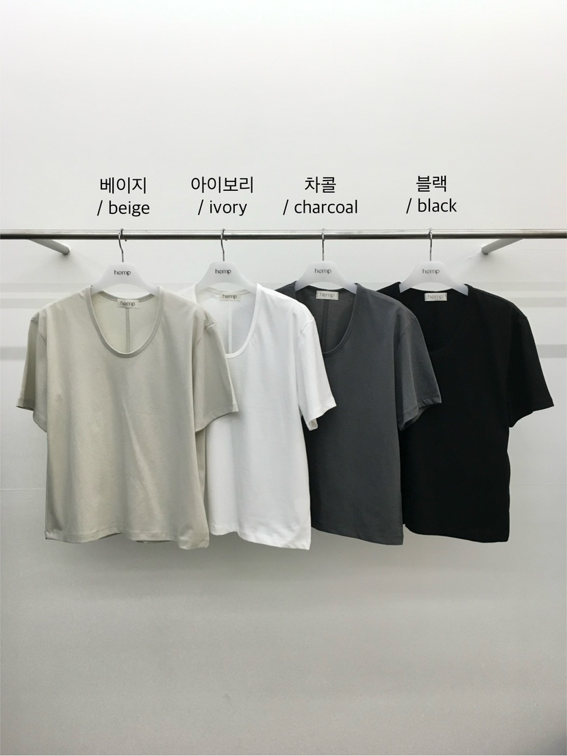 HEMP-P韓國直郵實拍女裝新品休閑26夏季人氣職業時尚T恤hempT恤