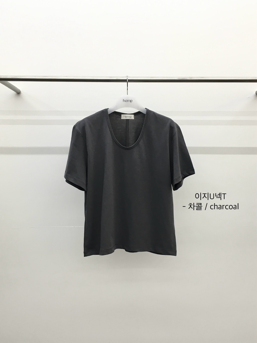 HEMP-P韓國直郵實拍女裝新品休閑26夏季人氣職業時尚T恤hempT恤圖色3