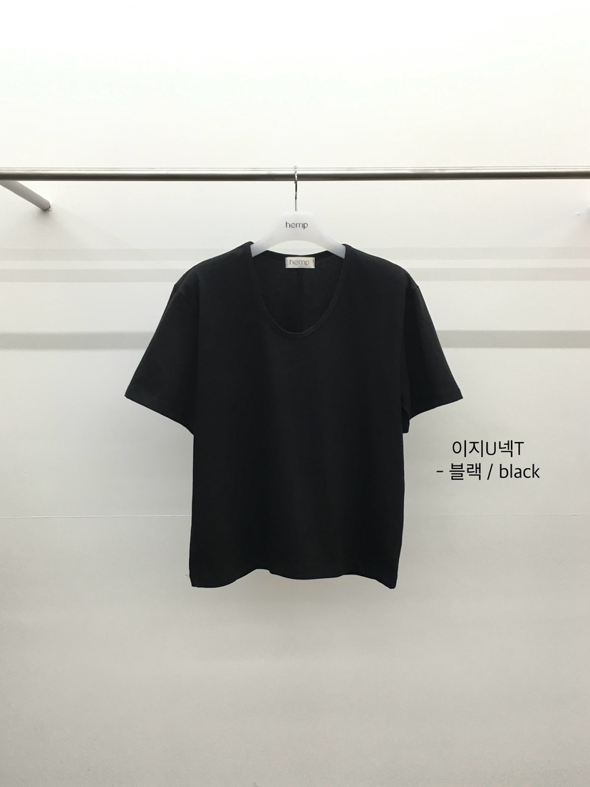 HEMP-P韓國直郵實拍女裝新品休閑26夏季人氣職業時尚T恤hempT恤圖色4