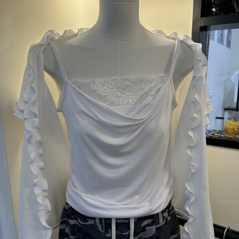 ARR韓國東大門代購女裝新款休閑推薦26夏季熱賣職業吊帶背心ARR吊帶/背心圖色1