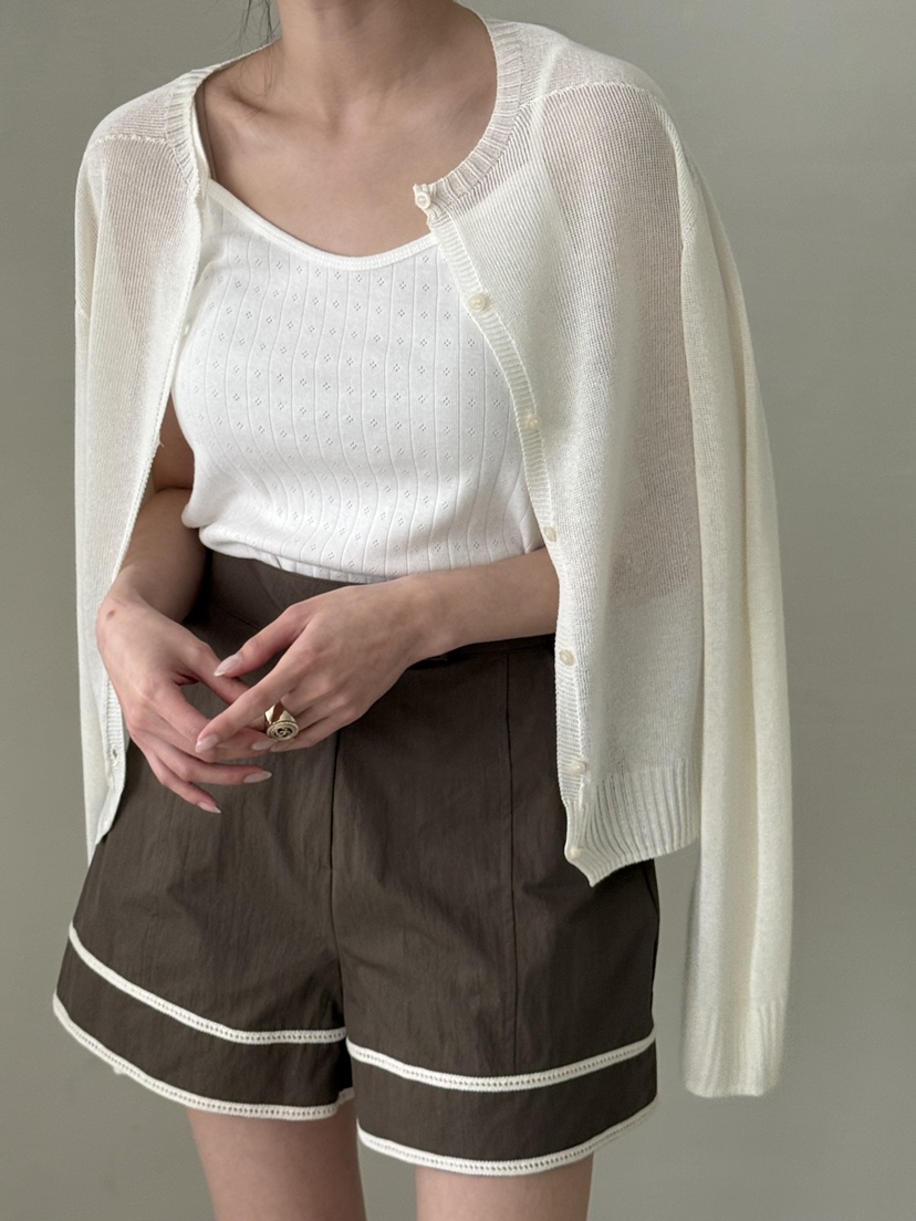 DEMAR韓國直郵女士新品人氣推薦時尚熱賣26春夏26夏季短褲DEMAR短褲