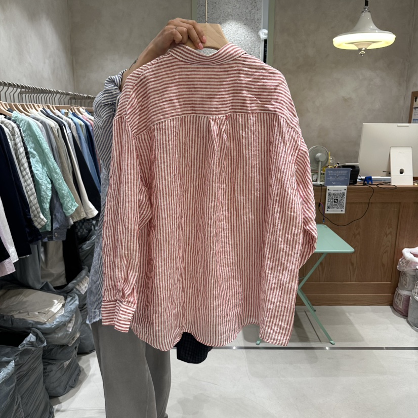 DELI JENNY韓國直郵女裝新款26春夏26夏季職業襯衫蕾絲衫DELI JENNY襯衫/蕾絲衫