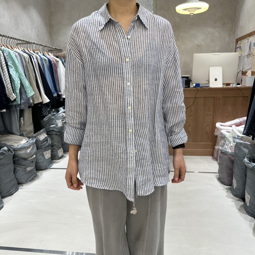 DELI JENNY韓國直郵女裝新款26春夏26夏季職業襯衫蕾絲衫DELI JENNY襯衫/蕾絲衫圖色2