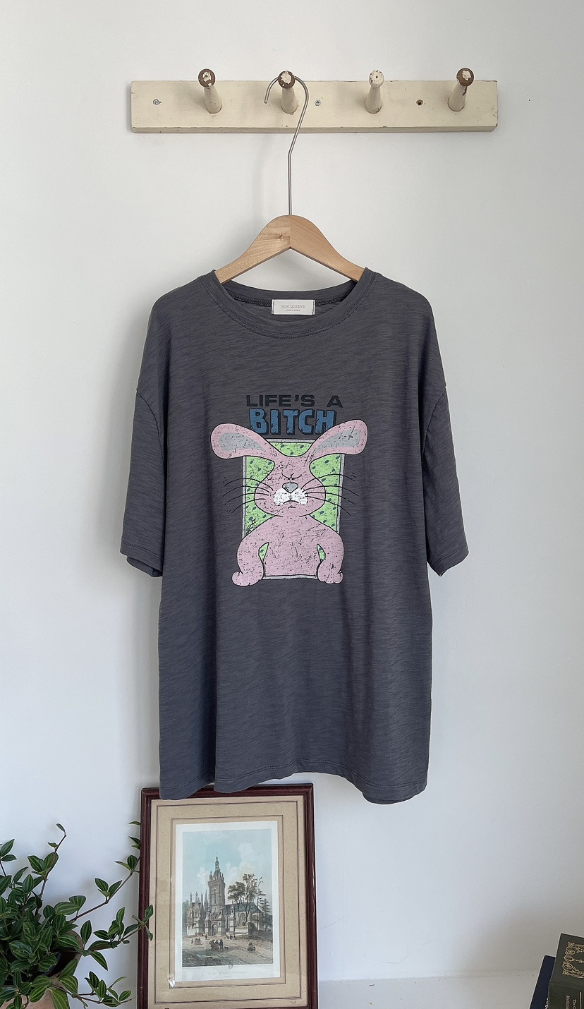 MINIQUEENS韓國東大門直郵女士新品熱賣休閑職業時尚人氣T恤MINIQUEENST恤圖色3