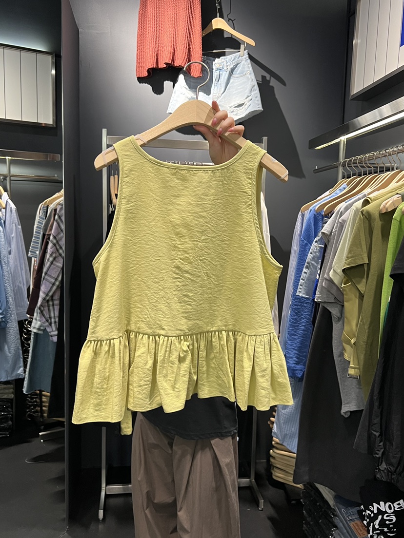 EL BOSQUE韓國直郵實拍女士新款人氣休閑26春夏吊帶背心EL BOSQUE吊帶/背心