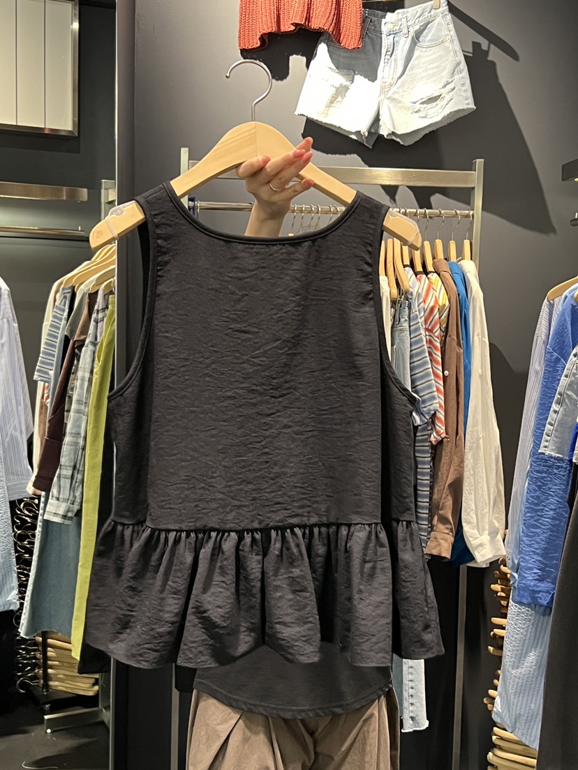 EL BOSQUE韓國直郵實拍女士新款人氣休閑26春夏吊帶背心EL BOSQUE吊帶/背心