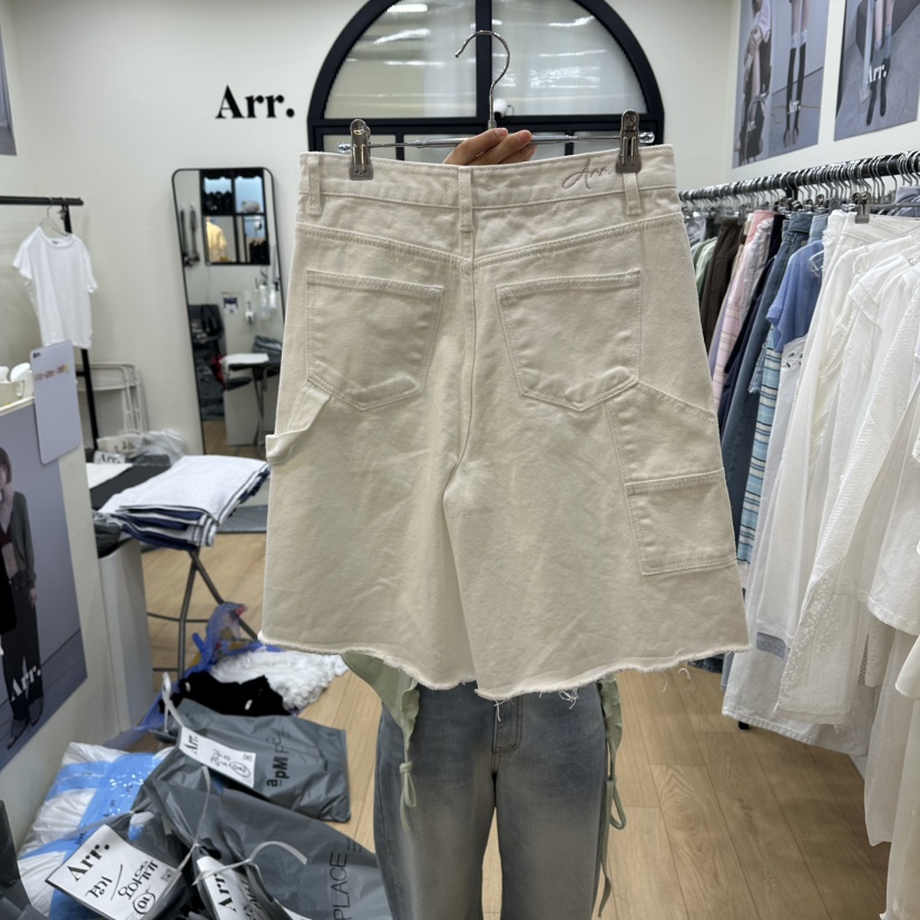 ARR東大門實拍韓國女士新品人氣熱賣26夏季26春夏時尚短褲ARR短褲