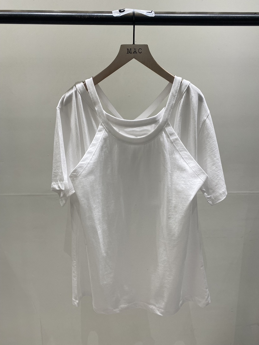 MAC韓國直郵女裝新品人氣時尚職業26夏季26春夏休閑推薦T恤THE FORWARD MACT恤圖色1