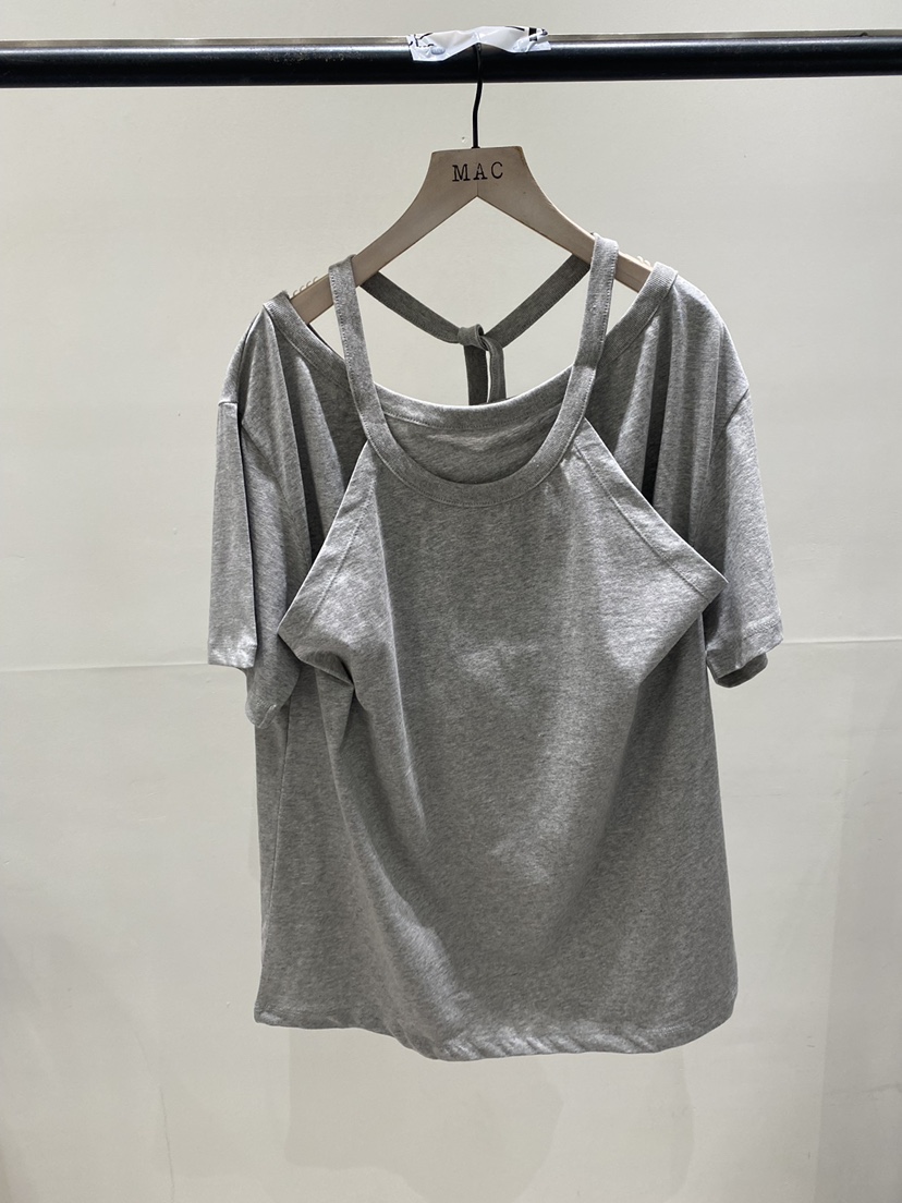 MAC韓國直郵女裝新品人氣時尚職業26夏季26春夏休閑推薦T恤THE FORWARD MACT恤圖色2