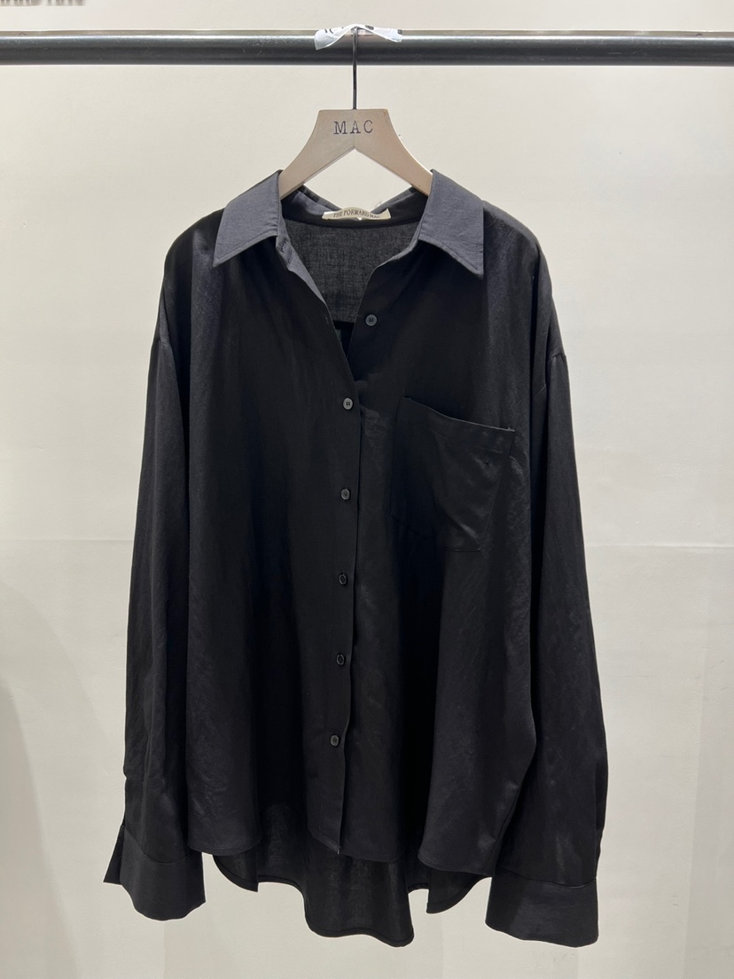 MAC東大門實拍韓國女裝新品26春夏休閑熱賣襯衫蕾絲衫亞麻THE FORWARD MAC襯衫/蕾絲衫圖色3