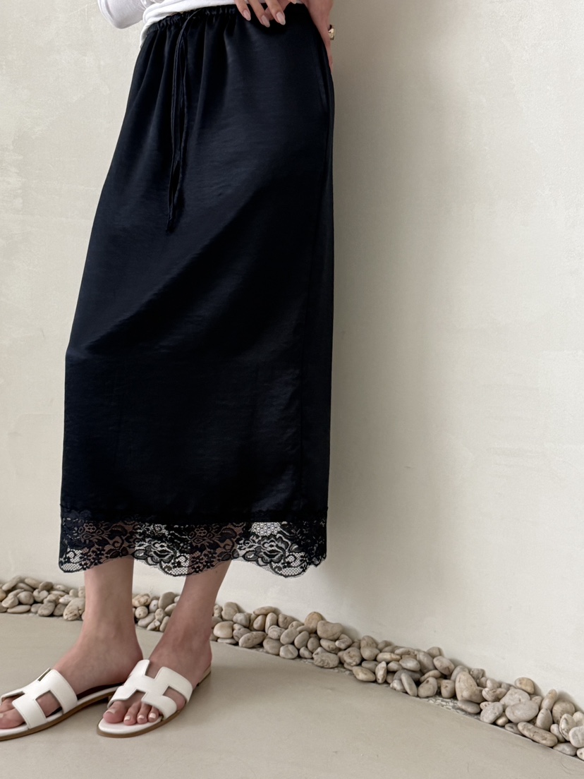 DEMAR韓國東大門代購女裝新品26夏季職業人氣半身裙中短裙緞DEMAR半身裙/中短裙