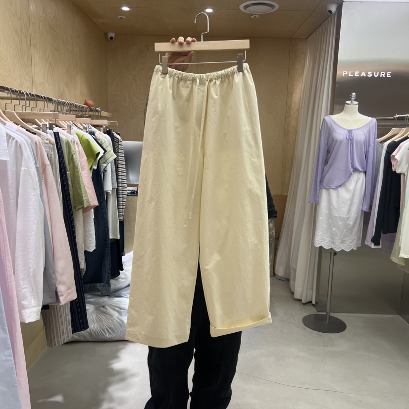 PLEASURE韓國直郵女裝新款人氣時尚推薦職業熱賣休閑褲棉PLEASURE休閑褲圖色3