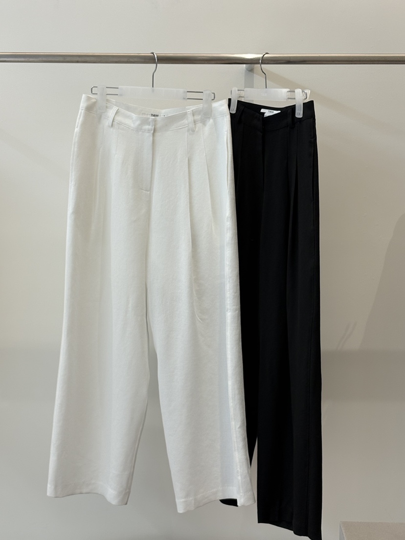 THERE韓國東大門代購女士新品推薦職業26春夏休閑26夏季休閑褲THERE休閑褲