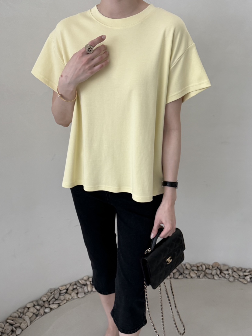 DEMAR韓國直郵女士新款人氣26春夏時尚26夏季職業熱賣T恤DEMART恤圖色2