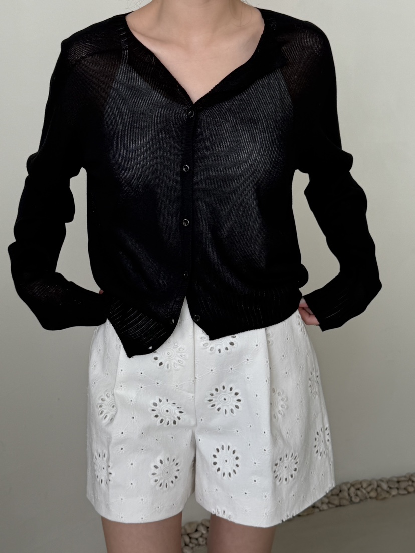 DEMAR韓國代購女士新品熱賣職業推薦人氣26夏季針織衫開衫DEMAR針織衫圖色2