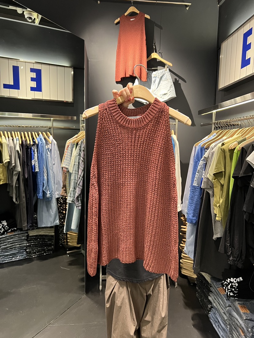 EL BOSQUE韓國東大門直郵女士新品26夏季熱賣針織衫網狀EL BOSQUE針織衫圖色2