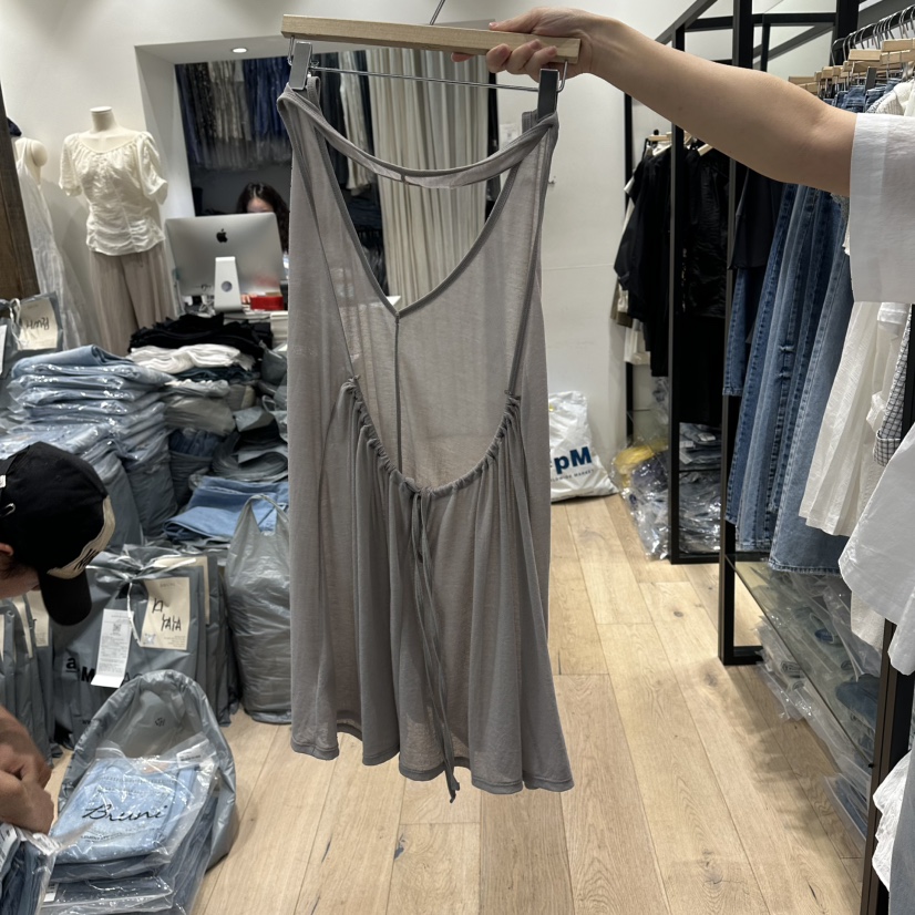 BRUNI/RICOTTA韓國東大門直郵女士新品26夏季推薦吊帶背心BRUNI/RICOTTA吊帶/背心