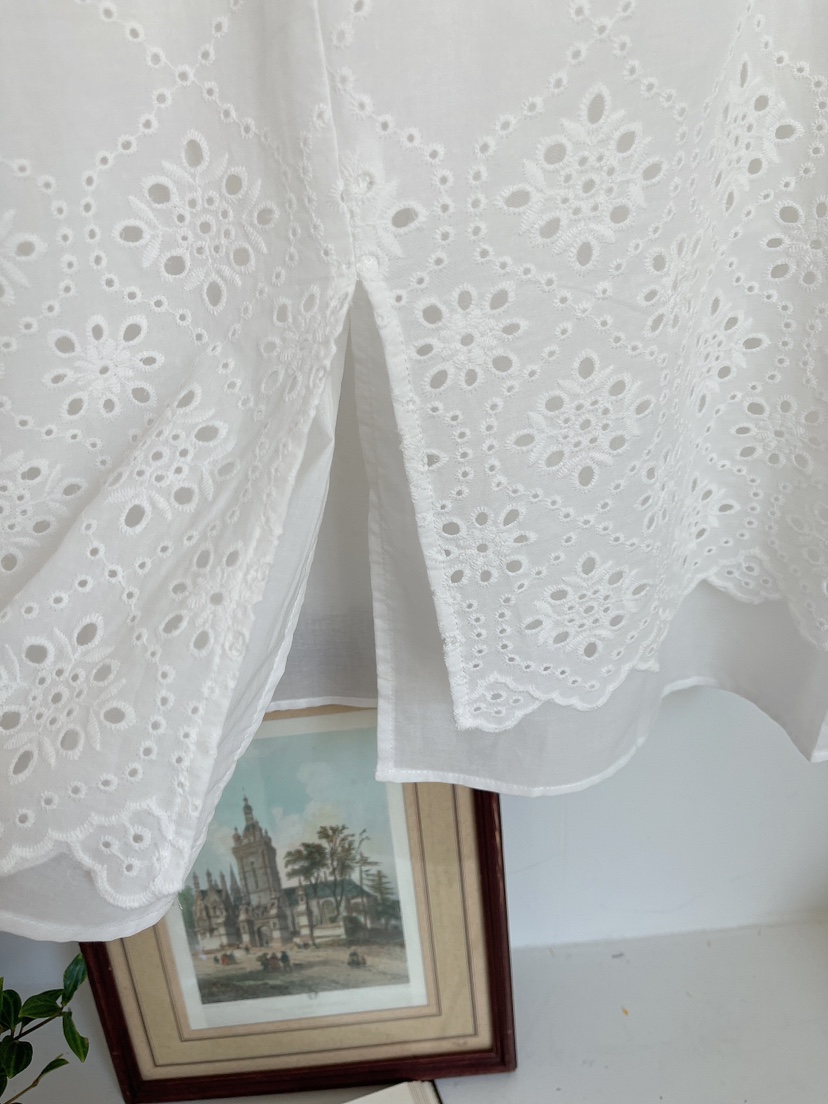 MINIQUEENS韓國東大門直郵女士新品熱賣半身裙中短裙蕾絲雙層長款MINIQUEENS半身裙/中短裙